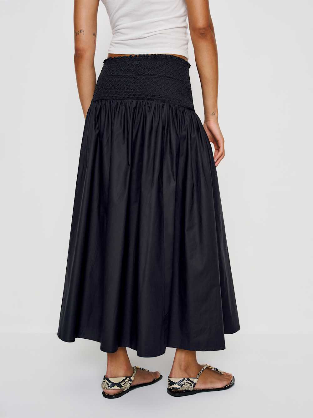 Reformation Haven Skirt - Black