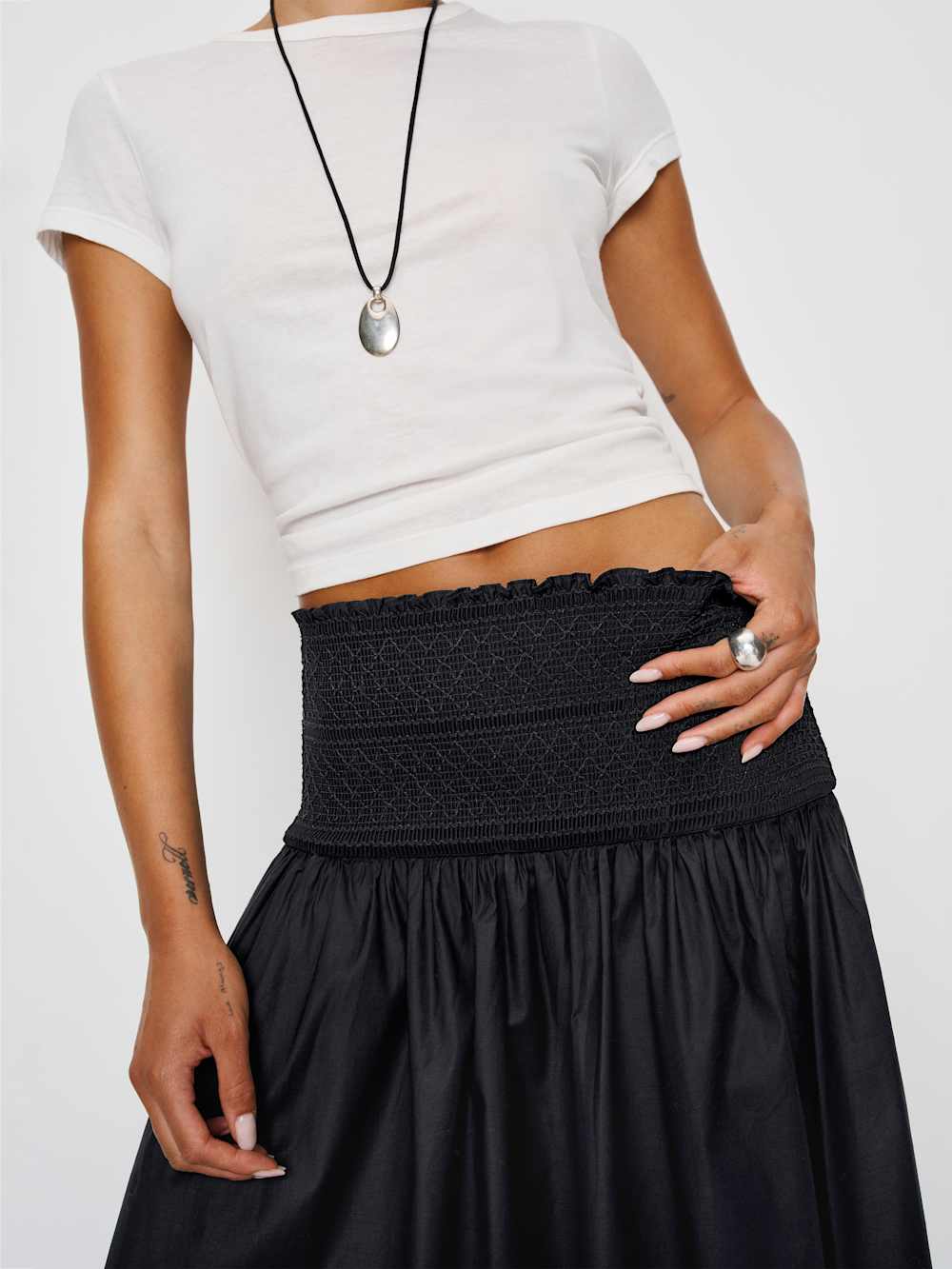Reformation Haven Skirt - Black