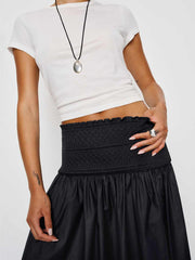 Reformation Haven Skirt - Black