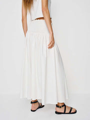 Reformation Haven Skirt - White