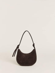 Reformation Mini Rosetta Shoulder Bag - Boss Suede