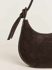 Reformation Mini Rosetta Shoulder Bag - Boss Suede