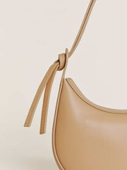 Reformation Mini Rosetta Shoulder Bag - Cappuccino Leather