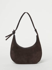 Reformation Medium Rosetta Shoulder Bag - Boss Suede