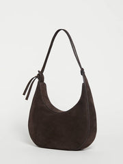 Reformation Medium Rosetta Shoulder Bag - Boss Suede