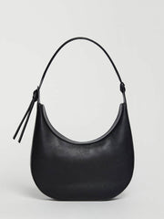 Reformation Medium Rosetta Shoulder Bag - Black Leather
