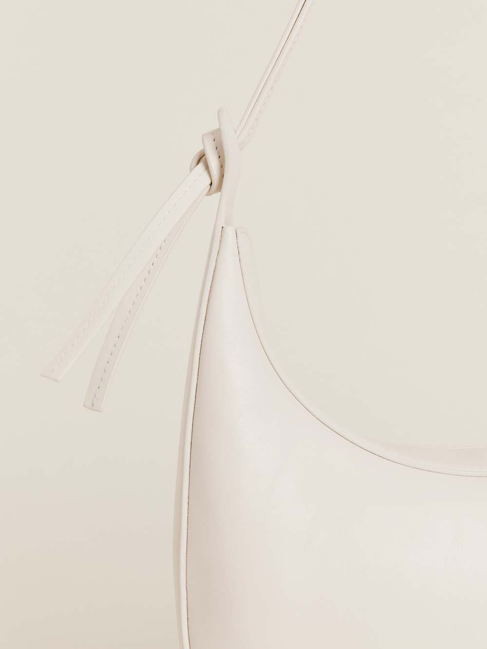 Reformation Medium Rosetta Shoulder Bag - White