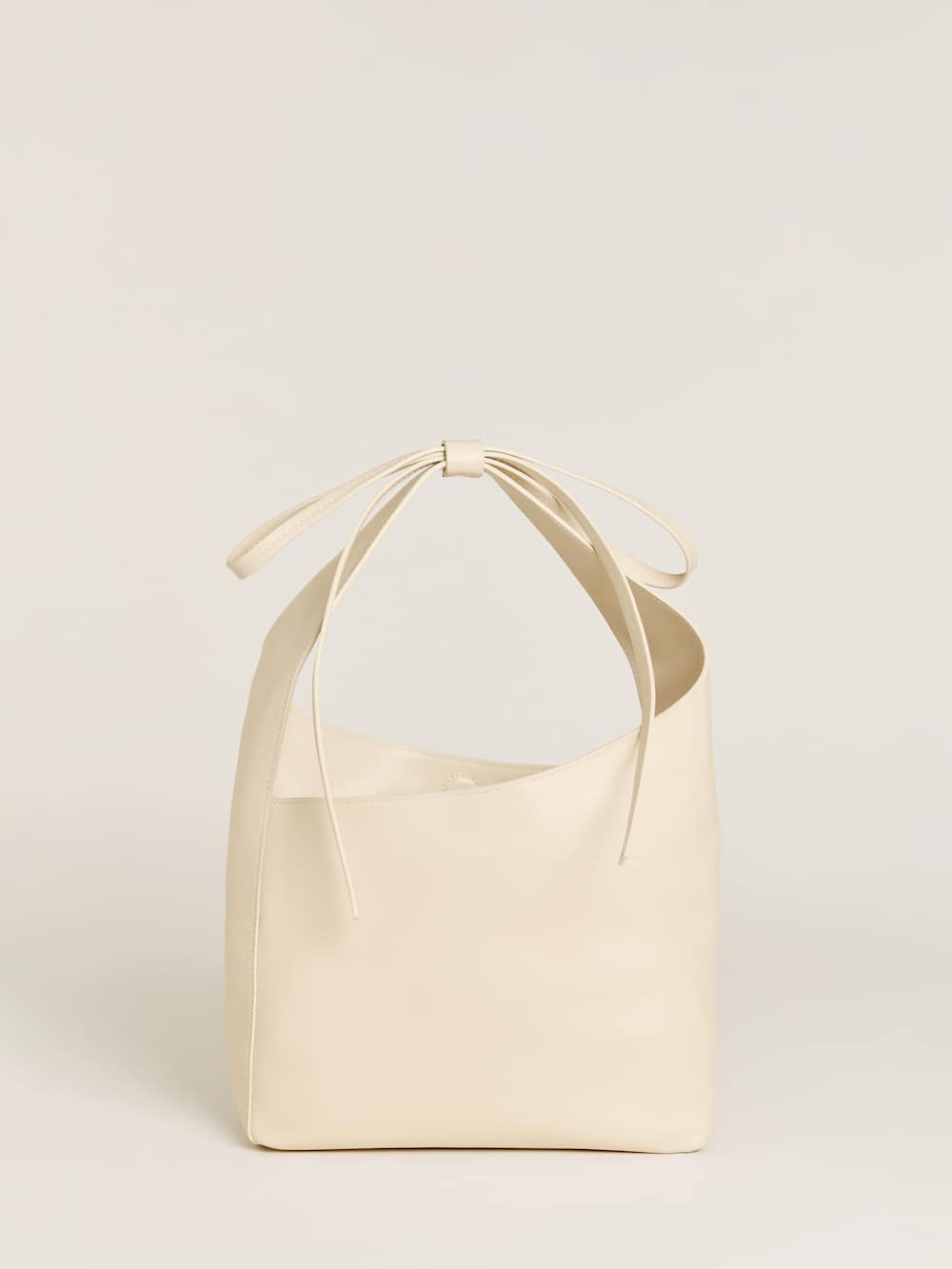 Reformation Small Vittoria Tote - Cream Puff Leather