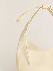 Reformation Small Vittoria Tote - Cream Puff Leather