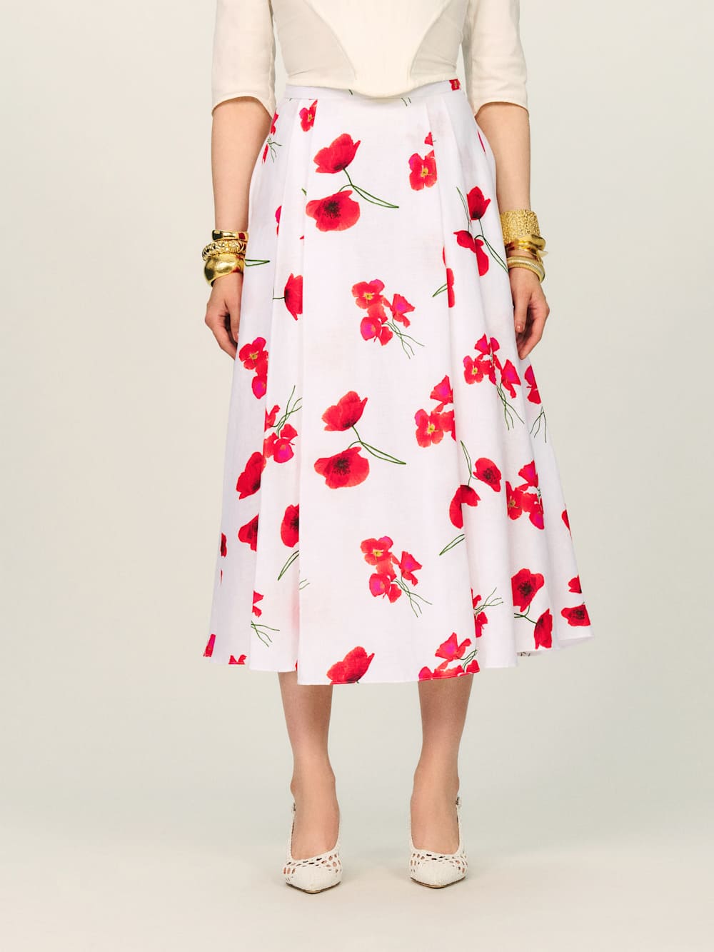 Reformation Perth Skirt - Doyle