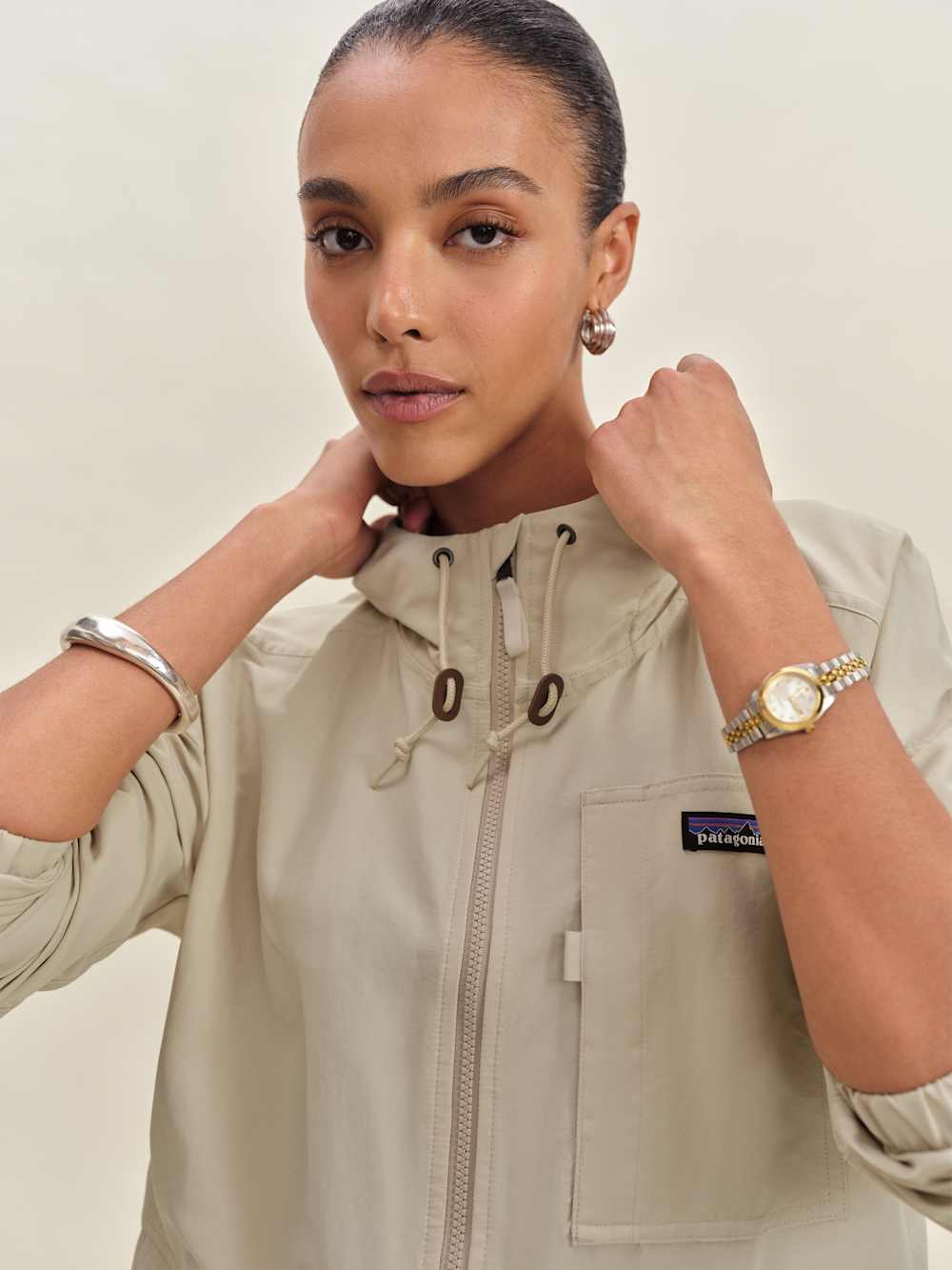 Reformation Patagonia Women's Skysail Jacket - Pumice