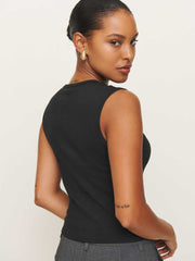 Reformation Ryland Tank - Black