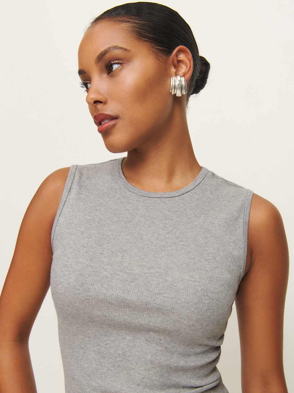 Reformation Ryland Tank - Heather Grey