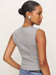 Reformation Ryland Tank - Heather Grey