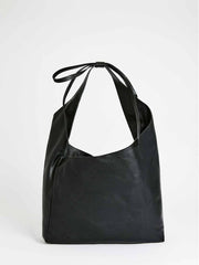 Reformation Medium Vittoria Tote Bag - Black Leather