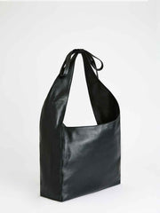Reformation Medium Vittoria Tote Bag - Black Leather