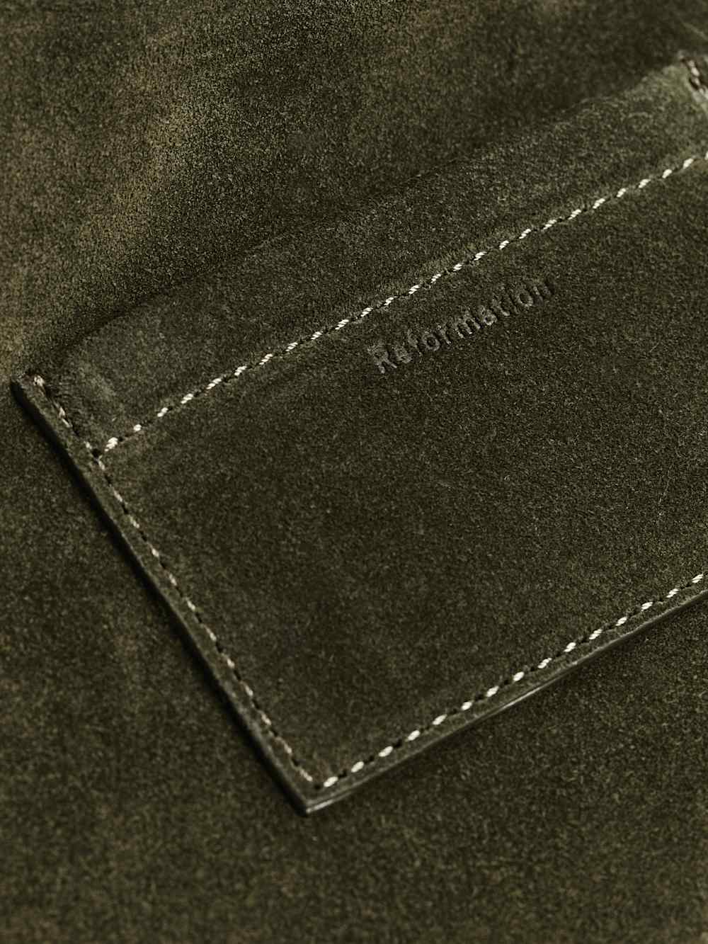Reformation Medium Vittoria Tote Bag - Leccio Suede