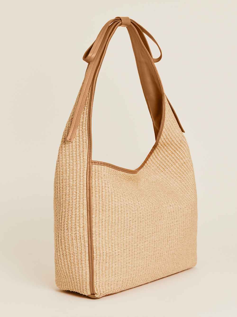 Reformation Medium Vittoria Tote Bag - Natural Raffia