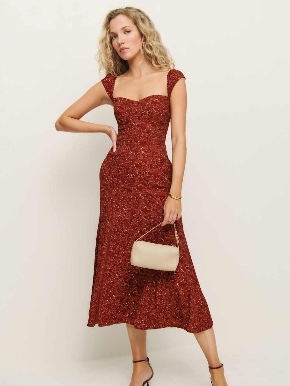 Reformation Petites Bryson Dress - Roseanne