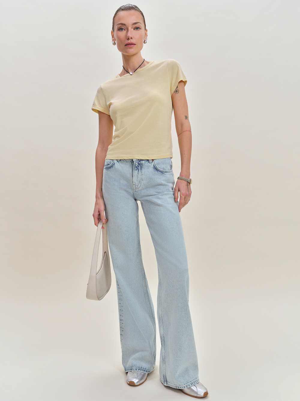 Reformation Cary Low Rise Slouchy Wide Leg Jeans - Cloquet