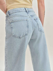 Reformation Cary Low Rise Slouchy Wide Leg Jeans - Cloquet