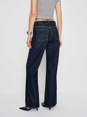 Reformation Cary Low Rise Slouchy Wide Leg Jeans - Ahurani Exposed Shanks