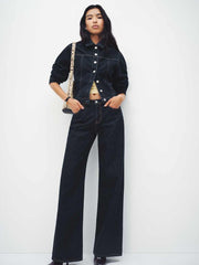 Reformation Cary Low Rise Slouchy Wide Leg Jeans - Ondine