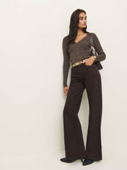Reformation Cary Low Rise Slouchy Wide Leg Jeans - Mole