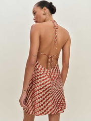 Reformation Jennis Silk Dress - Mambo