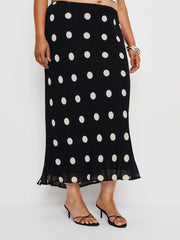 Reformation Layla Skirt Es - Moon Dot