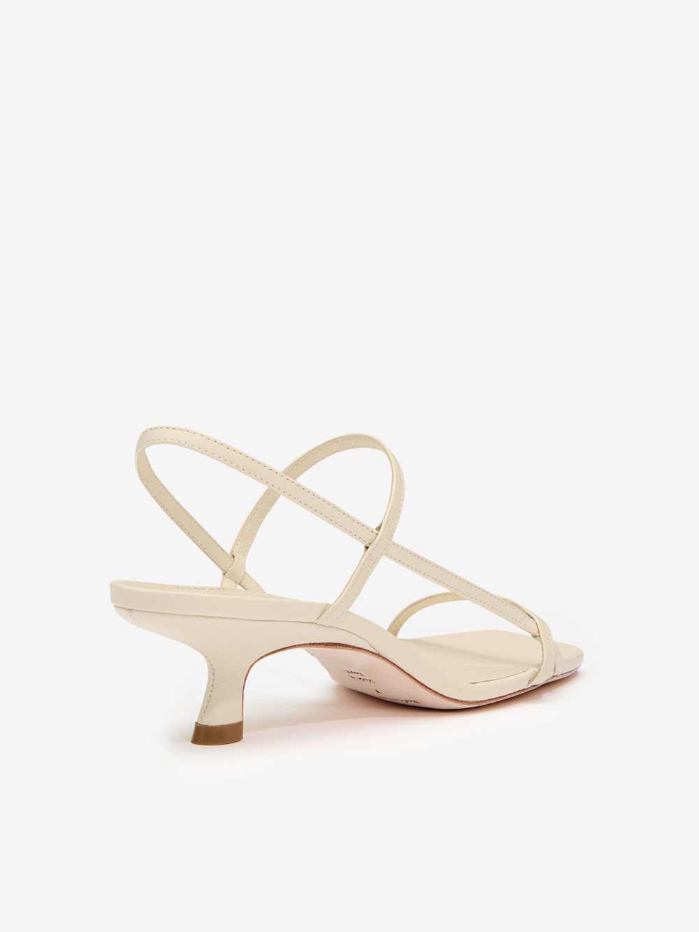 Reformation Serenity Bare Sandal - Almond Leather