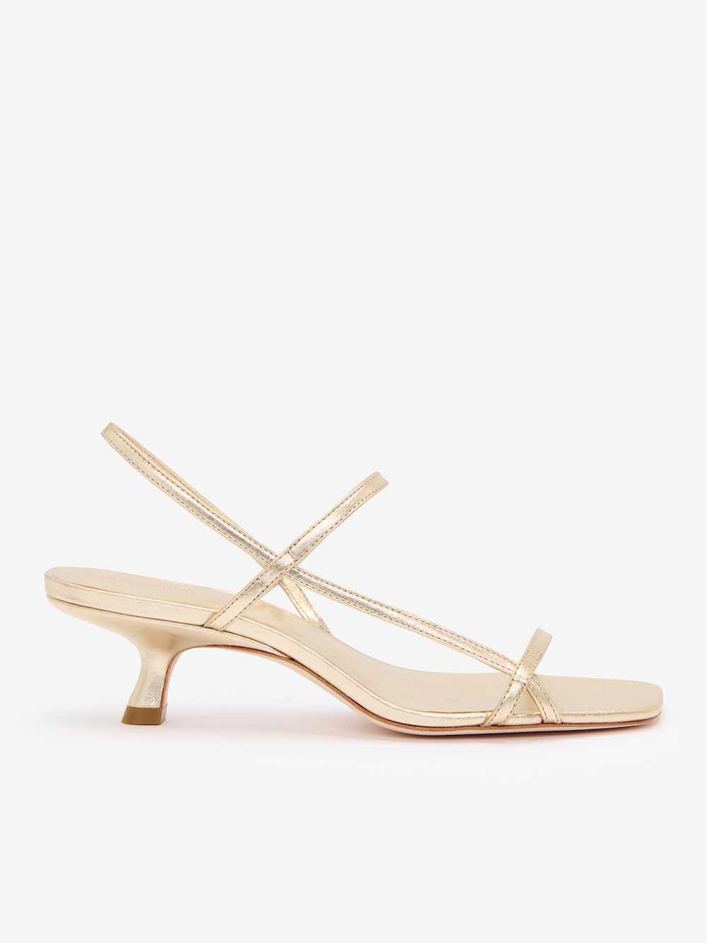 Reformation Serenity Bare Sandal - Gold