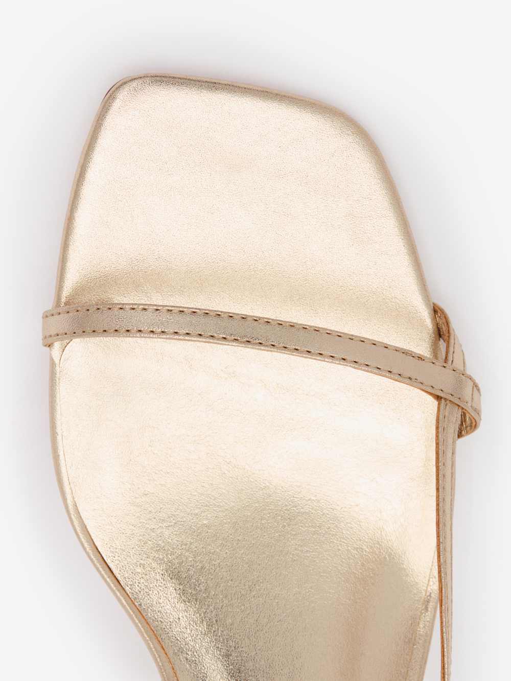 Reformation Serenity Bare Sandal - Gold