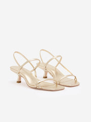 Reformation Serenity Bare Sandal - Gold
