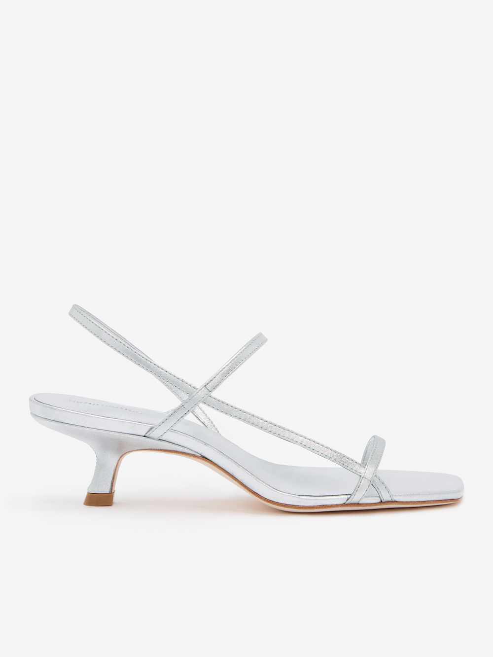 Reformation Serenity Bare Sandal - Silver