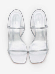 Reformation Serenity Bare Sandal - Silver