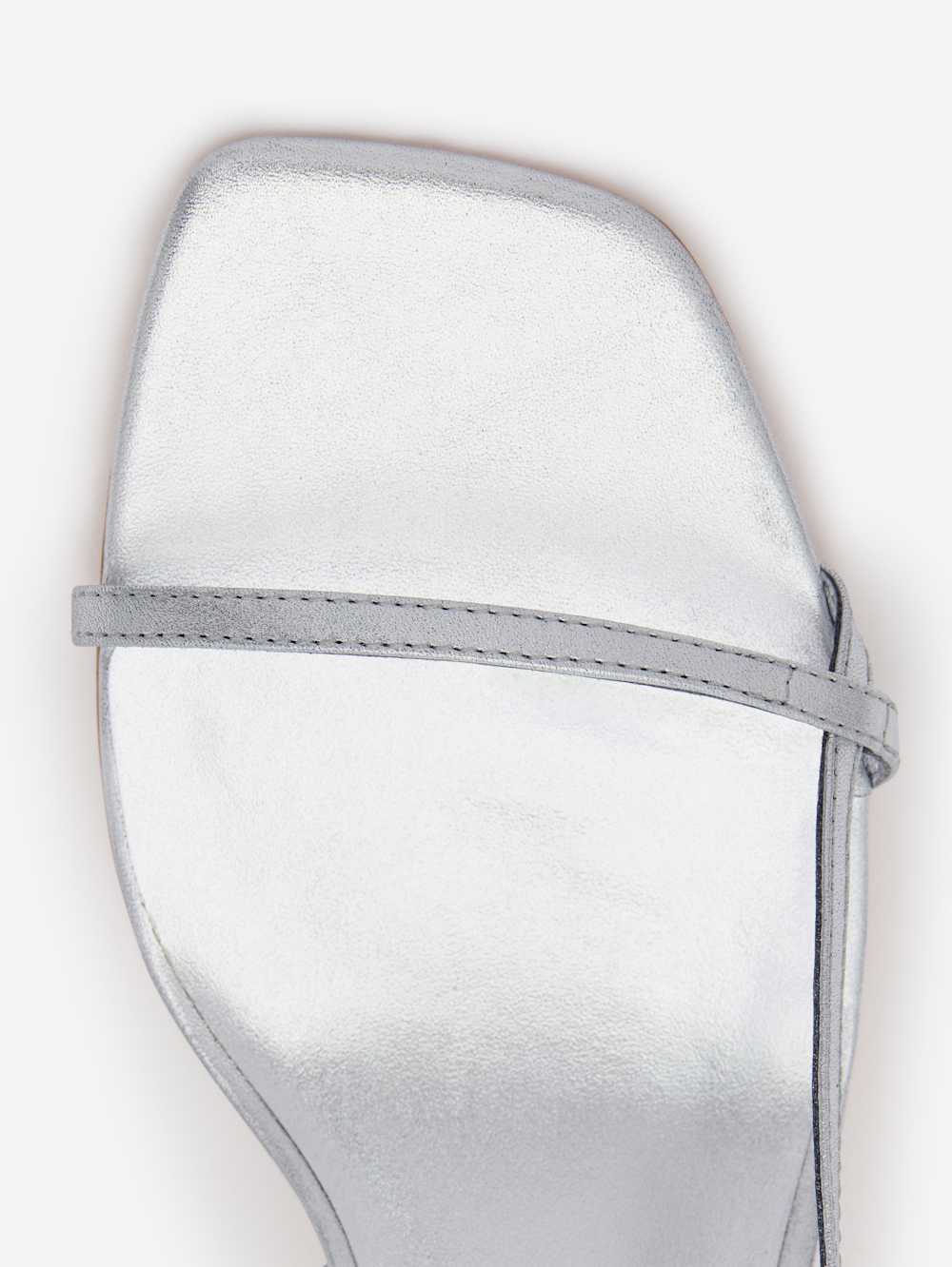 Reformation Serenity Bare Sandal - Silver