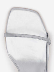 Reformation Serenity Bare Sandal - Silver