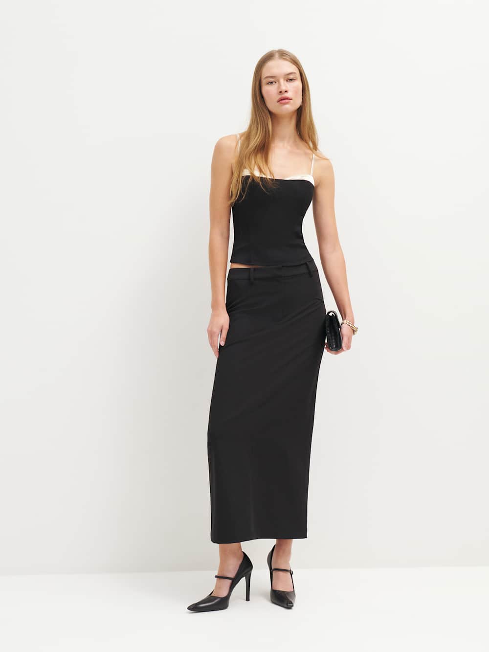 Reformation Melanie Top - Black
