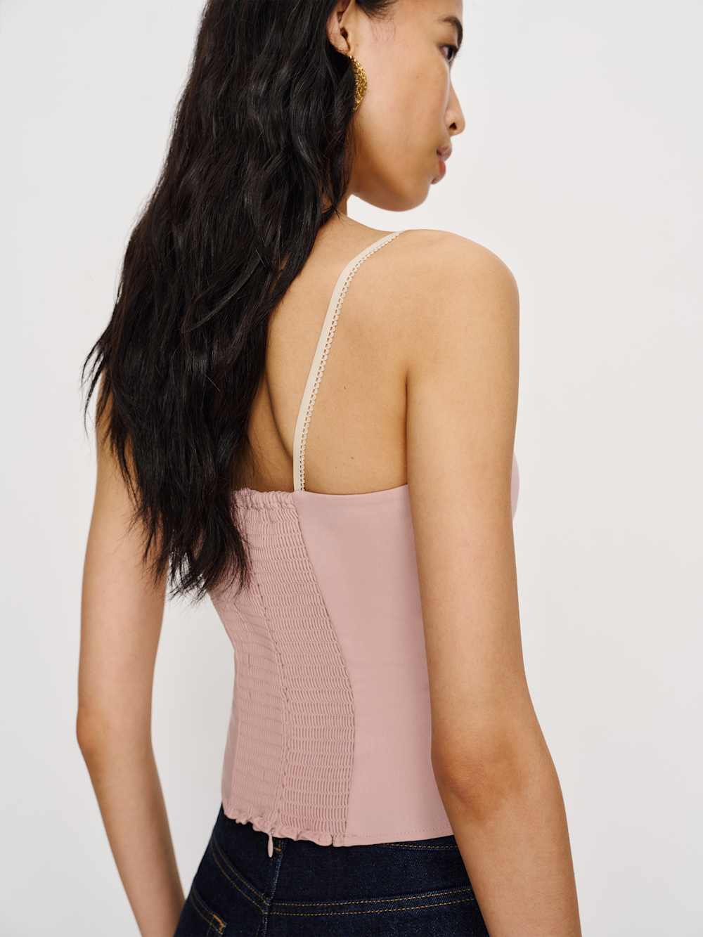 Reformation Melanie Top - Pink