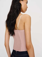 Reformation Melanie Top - Pink