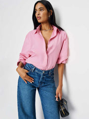 Reformation Andy Oversized Shirt - Taffy