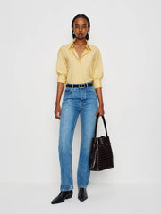 Reformation Andy Oversized Shirt - Sunshine