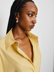 Reformation Andy Oversized Shirt - Sunshine