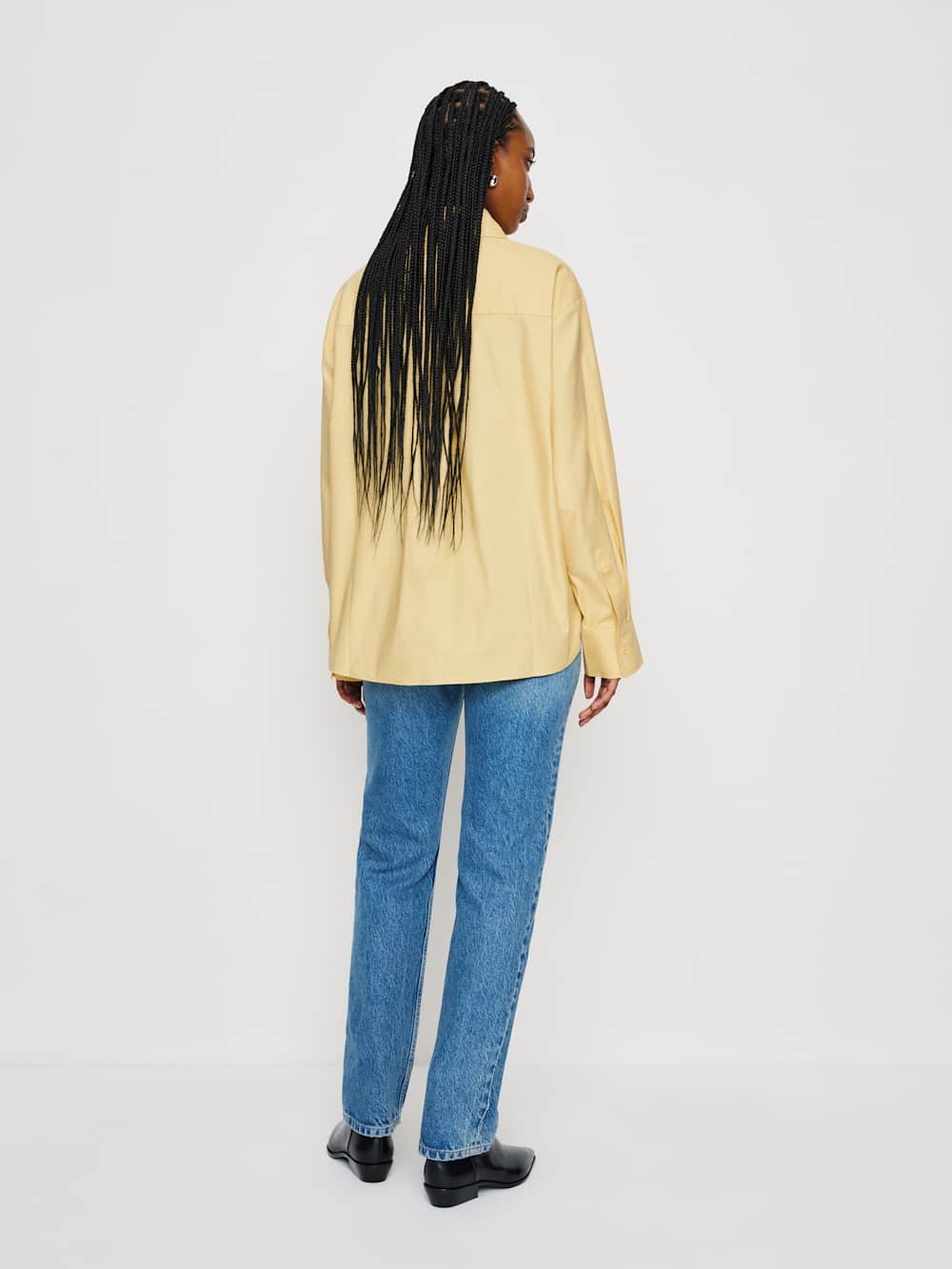Reformation Andy Oversized Shirt - Sunshine