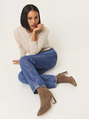 Reformation Gillian Ankle Boot - Farro Suede