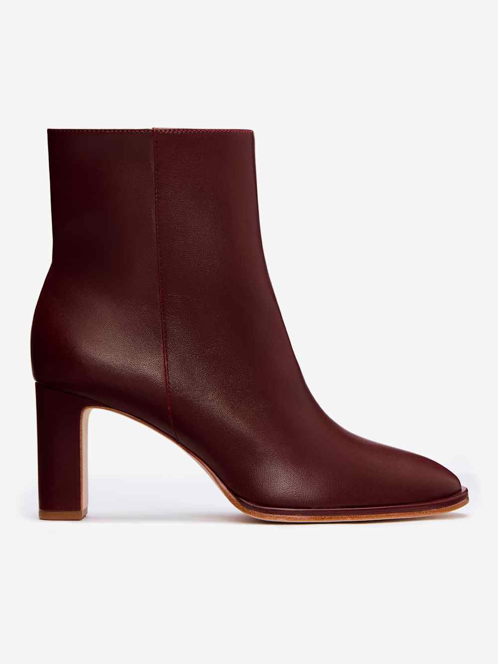 Reformation Gillian Ankle Boot - Ruby
