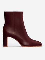 Reformation Gillian Ankle Boot - Ruby
