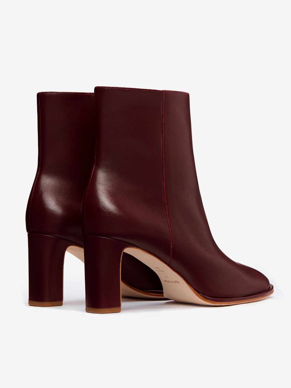 Reformation Gillian Ankle Boot - Ruby