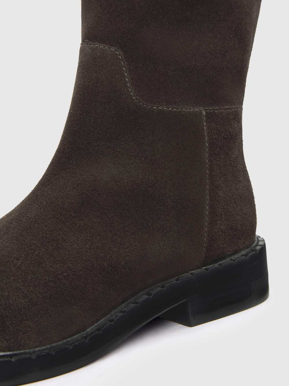 Reformation Nancy Knee Boot - Boss Suede